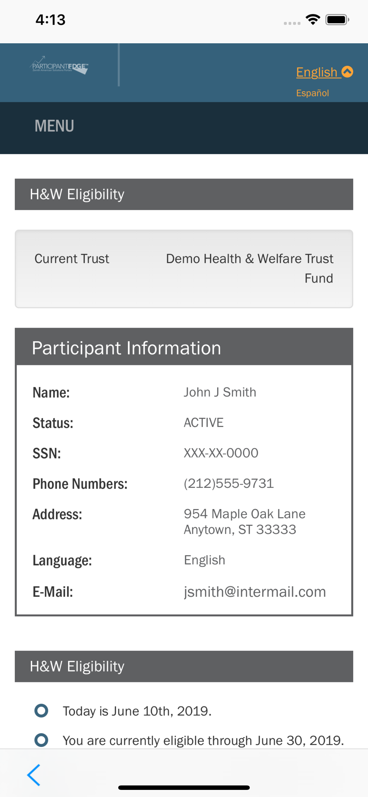 Participant Edge screenshot 4
