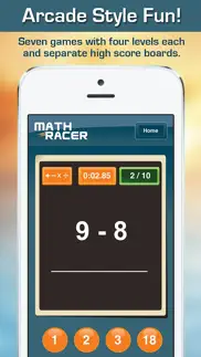 math racer deluxe iphone screenshot 2