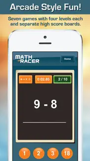 math racer deluxe iphone resimleri 2