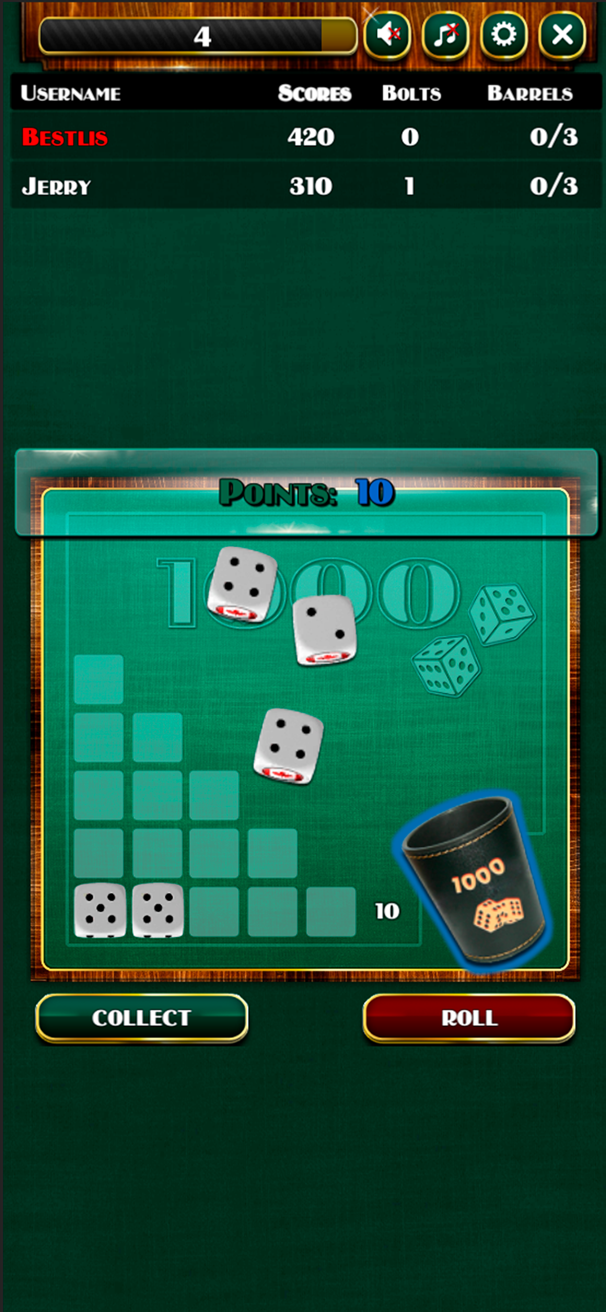 Thousand Dices