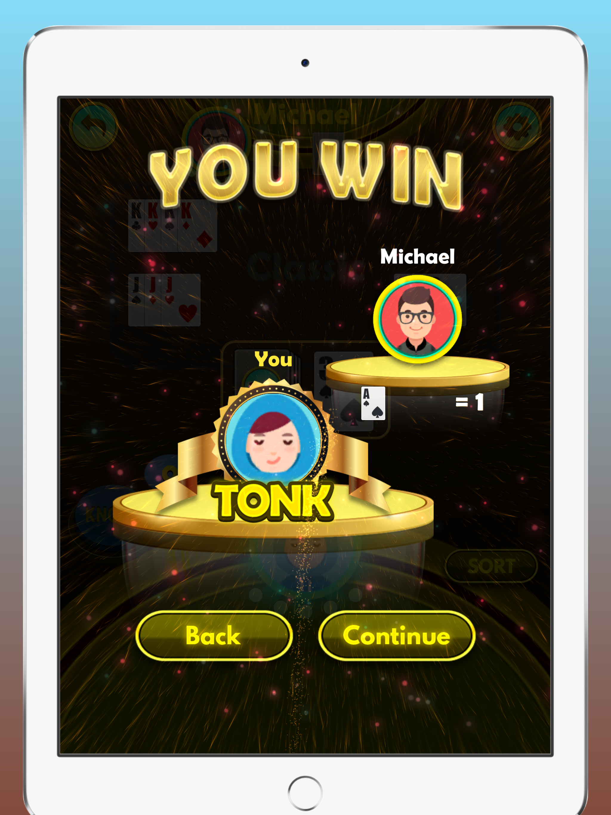 Tonk Offline Card Game