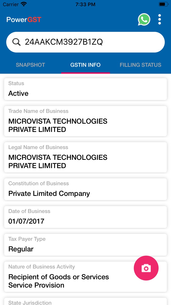iPhone screenshot