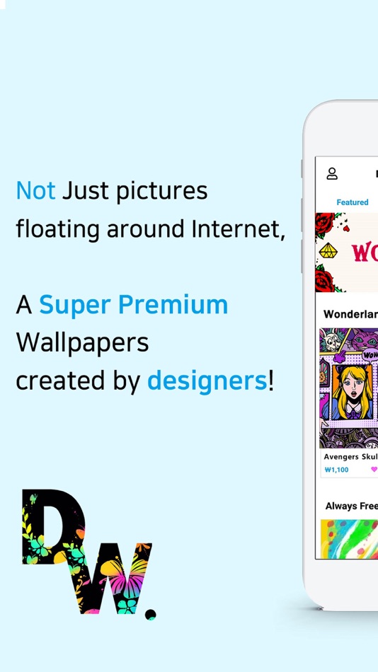 Designer's Wallpapers - 1.0.12 - (iOS)