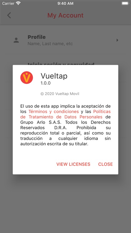 Vueltap Usuarios screenshot-3