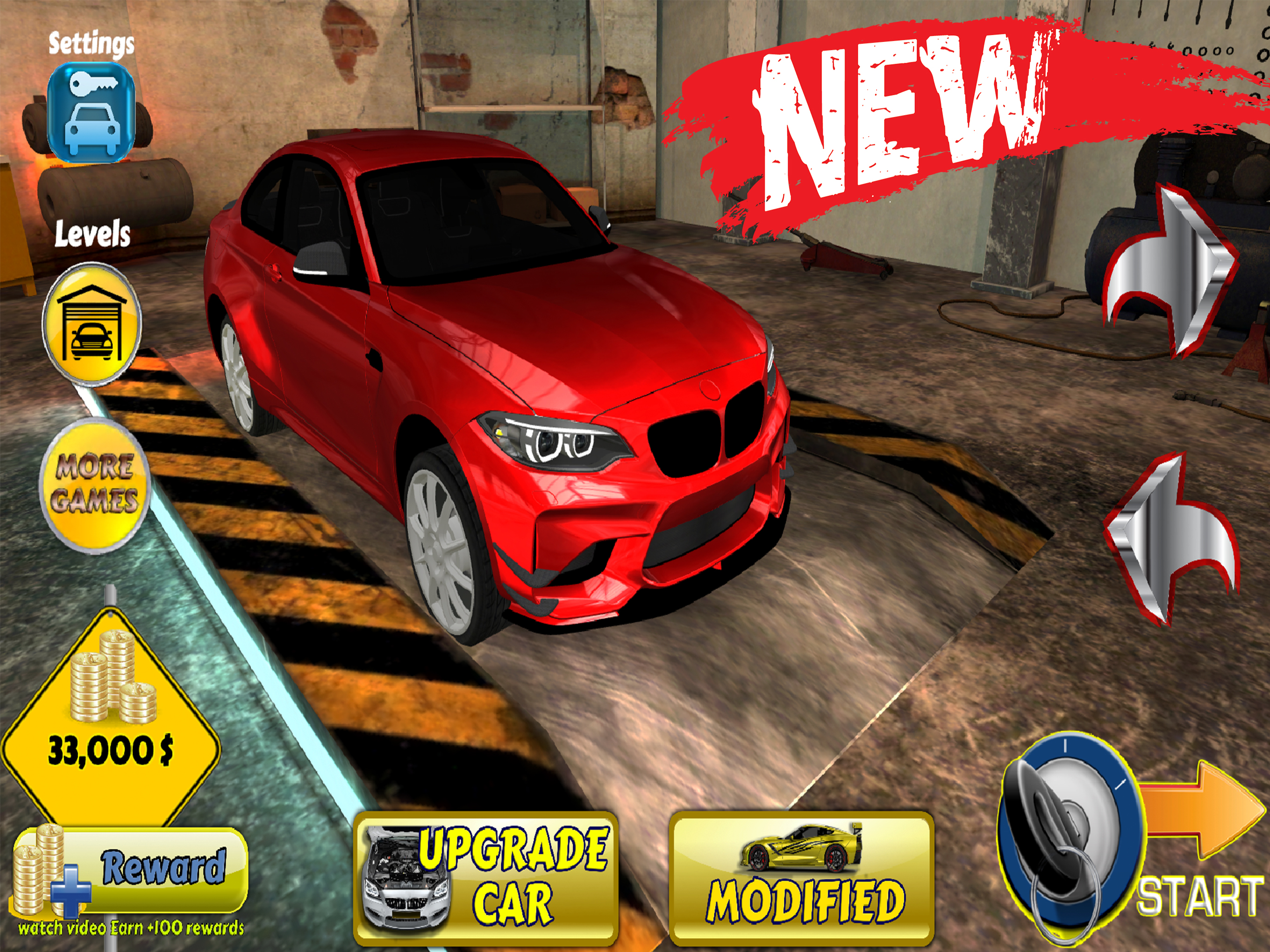 Realistic Car Parking City 3D