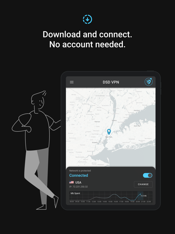 Screenshot #5 pour DS Defender VPN