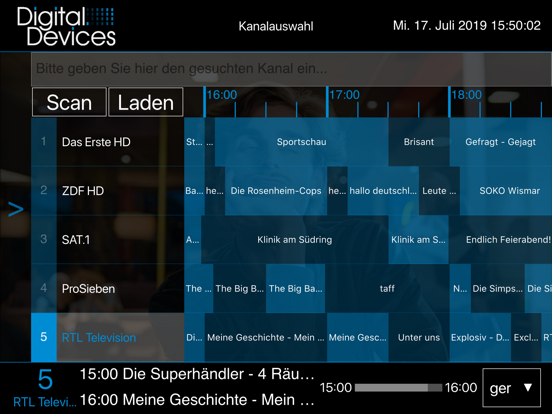Screenshot #5 pour DVB>IP TV