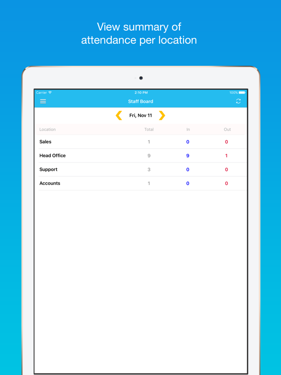 Screenshot #6 pour ClickPOS – TimeSheet
