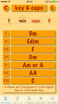 ChordTrans screenshot 2