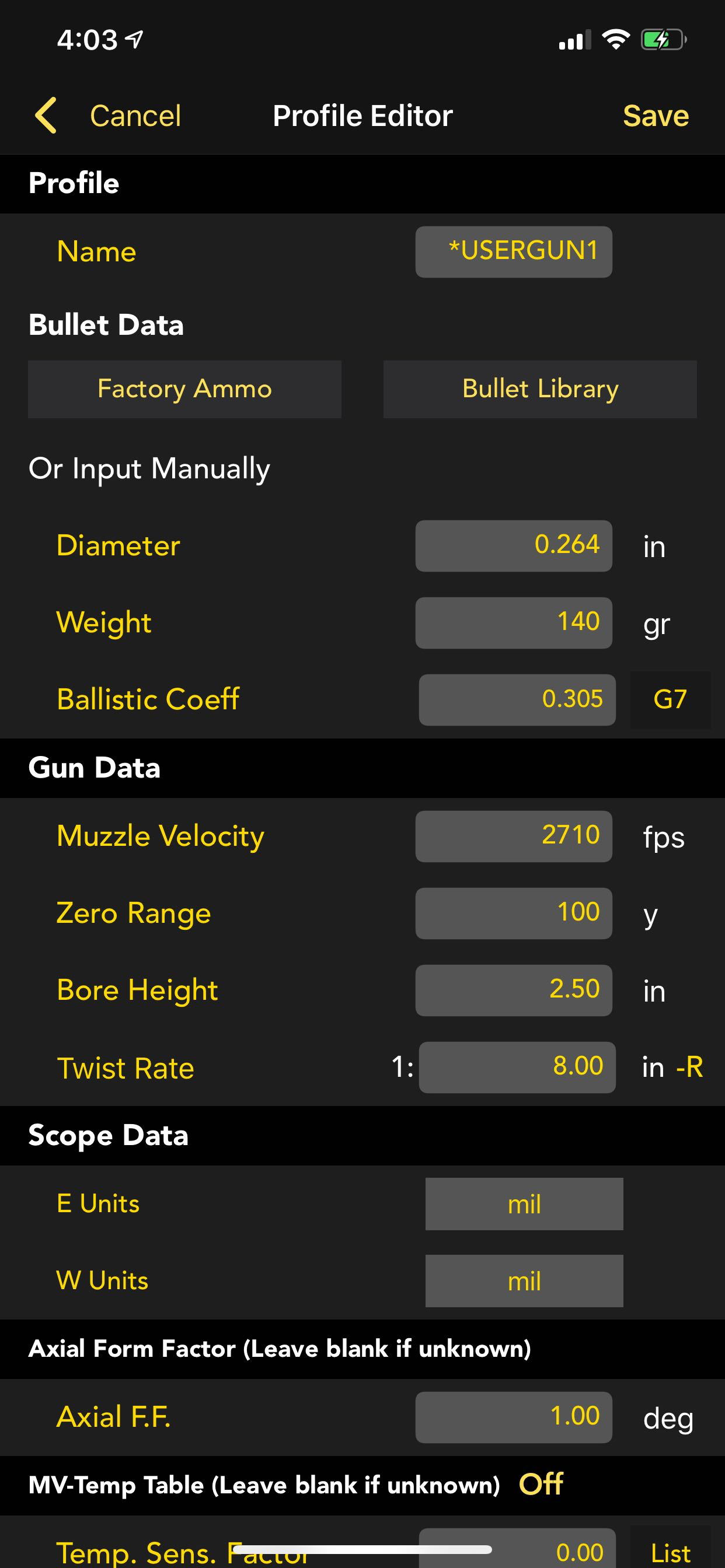Kestrel LiNK Ballistics