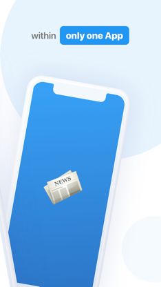 Newspaper bookmarks: feed news screenshot 2