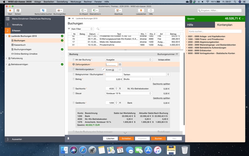 Screenshot #3 pour WISO eür + Kasse: 2020