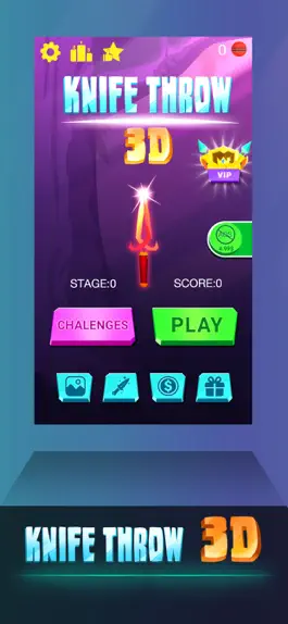 Game screenshot Knife Throw 3D mod apk