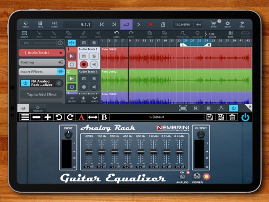 Screenshot #4 pour Analog Rack Guitar Equalizer