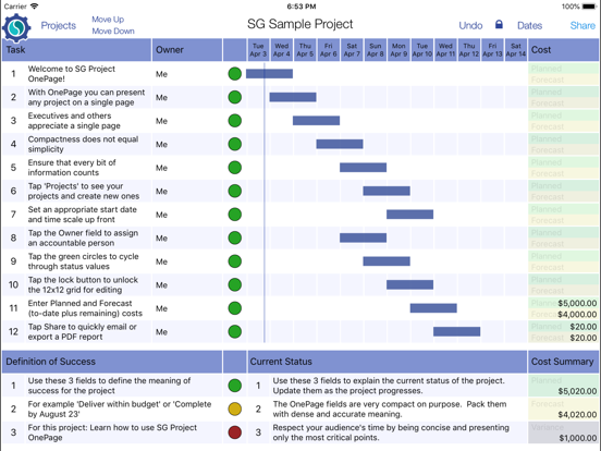 Screenshot #4 pour SG Project OnePage 5