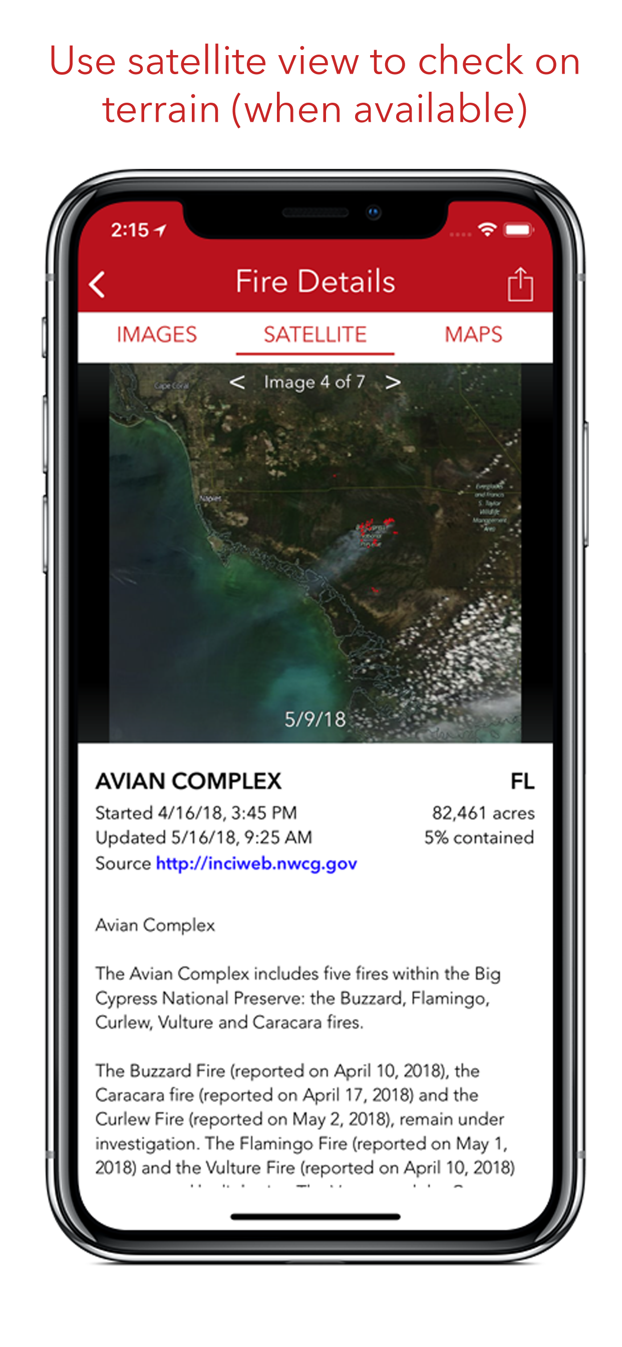 Fire Finder - Wildfire Info