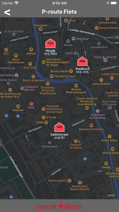 P-route Fiets screenshot