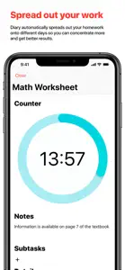Diary - Homework Management screenshot #4 for iPhone