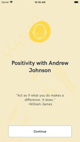 Positivity with AJ screenshot