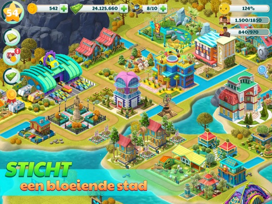Town City - Building Simulator iPad app afbeelding 2