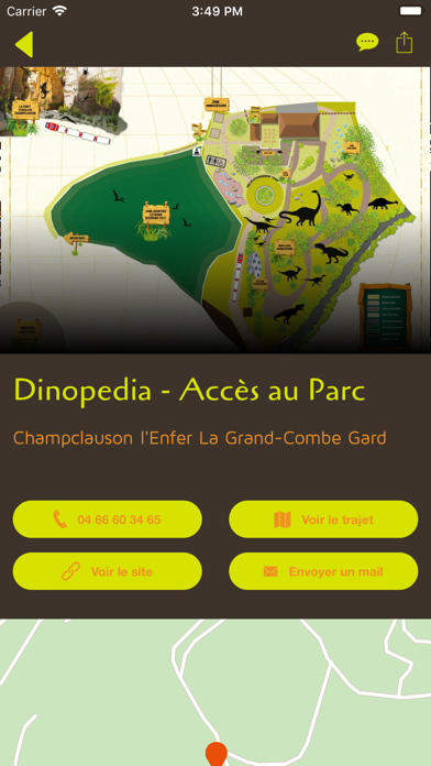 Dinopedia parc Screenshot 3 - AppWisp.com