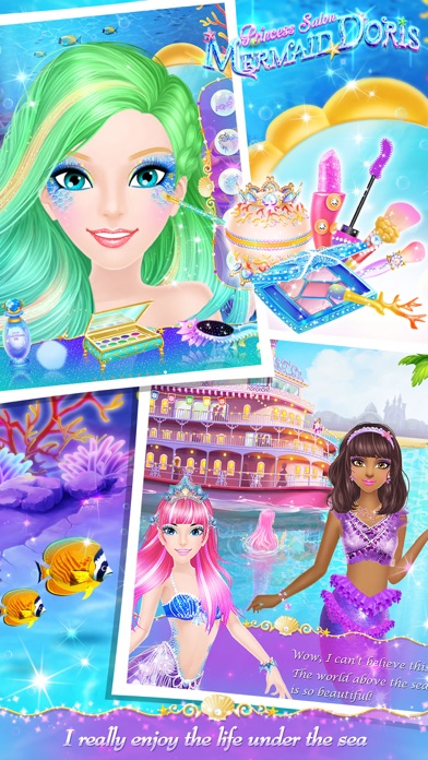 Princess Salon: Mermaid Dorisのおすすめ画像2