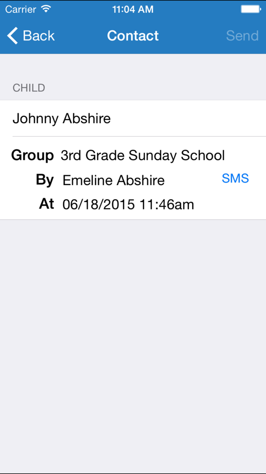 #3. easyTithe Plus Check-In (iOS) By: Matt Murph