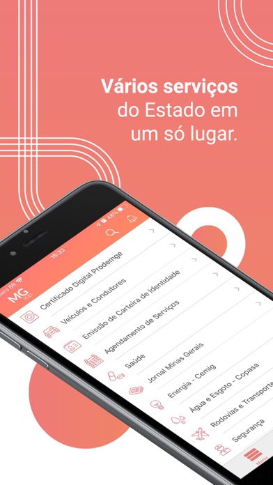 MG app screenshot 1