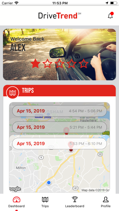 DriveTrend Screenshot