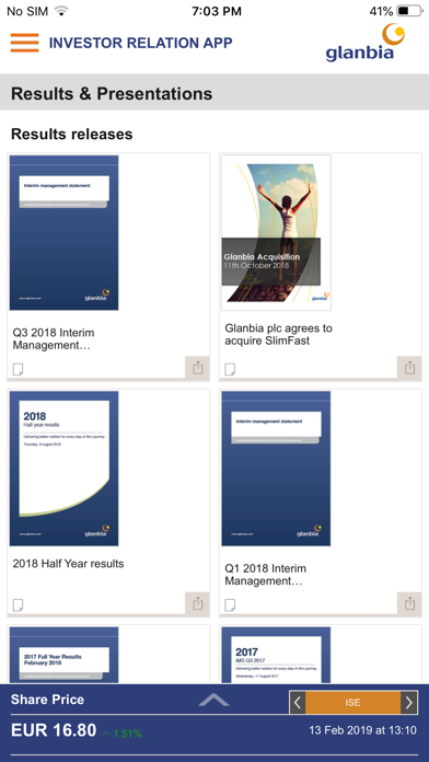 How to cancel & delete Glanbia Investor Relations from iphone & ipad 1