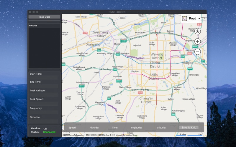 Screenshot #1 pour GNSS LOGGER
