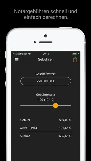iNotar 2019 screenshot 1