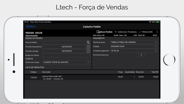 Ltech - Força de Vendas
