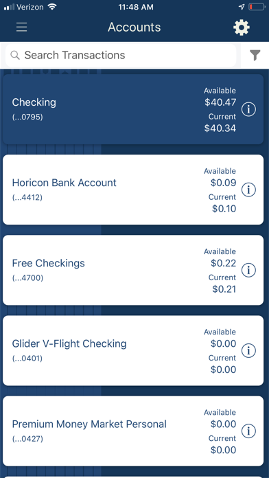 Horicon Bank Business Screenshot