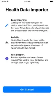 health data importer iphone screenshot 1