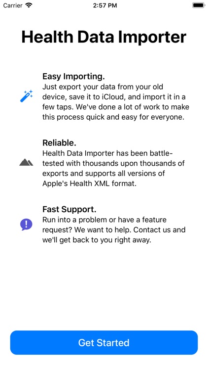 Health Data Importer screenshot-0