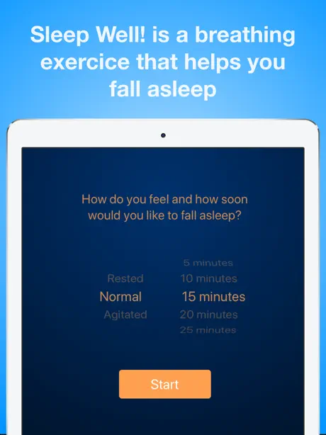 Sleep Well! Breathing Exercise