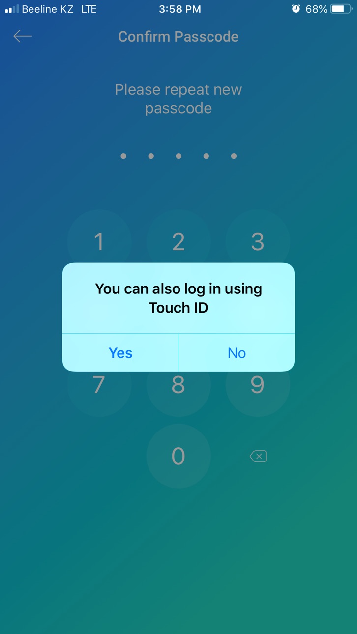 iPhone screenshot