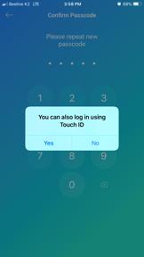 Merchant QR screenshot