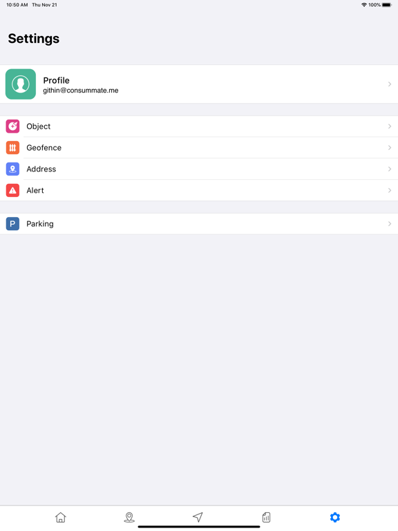 Auratraq iPad screenshot 7 - Utilities app