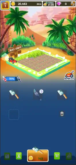 Game screenshot Grass Cut Master apk