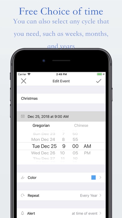 MarkedDays - Count to days Screenshot