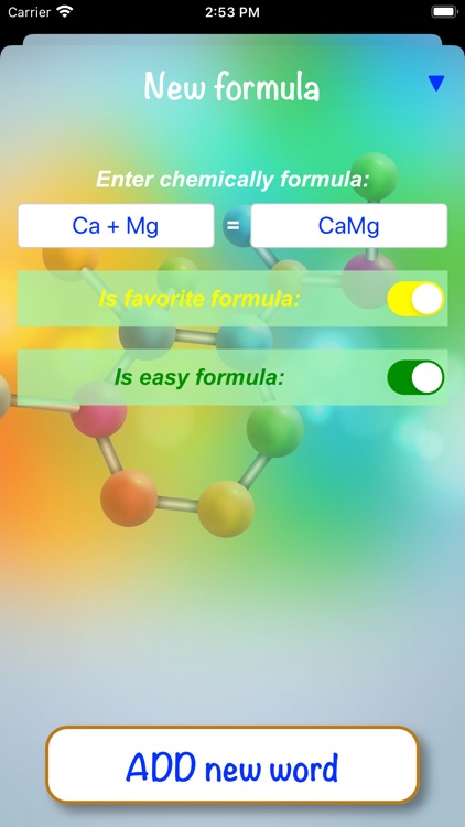 Match the chemical formulas