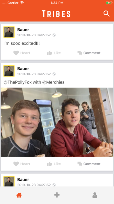 Screenshot #2 pour Tribes - Social Network