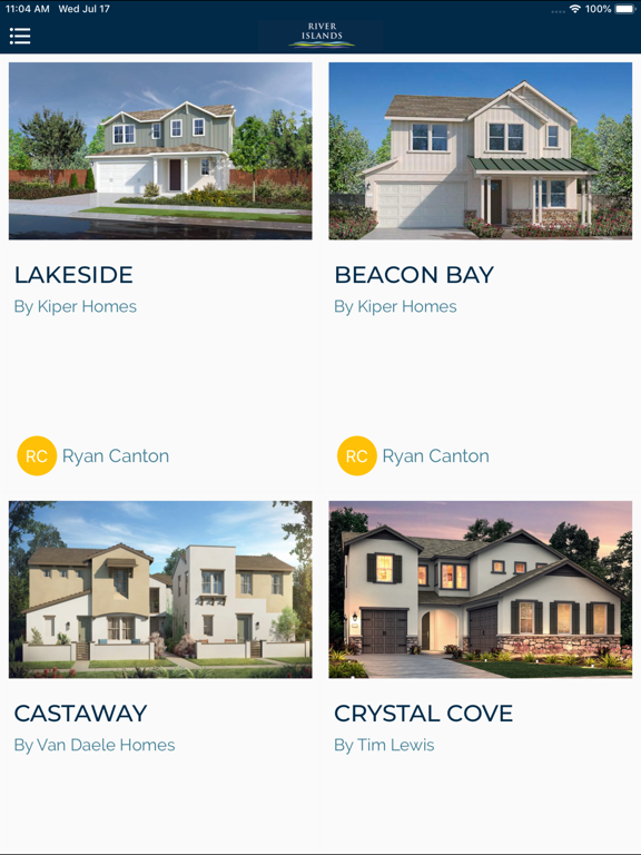River Islands iPad screenshot 5 - Navigation app