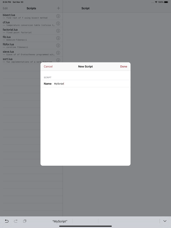 Screenshot #5 pour NLua.Box