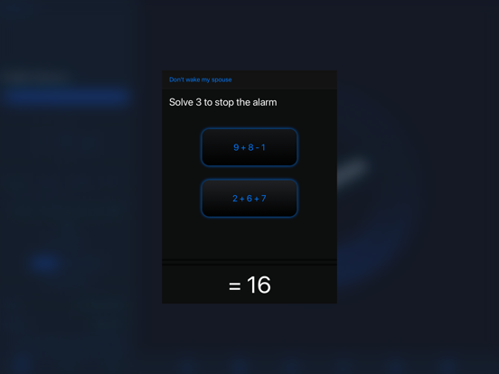 Screenshot #4 pour My Math Alarm Clock