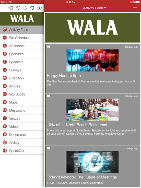 Screenshot #6 pour WALA Events