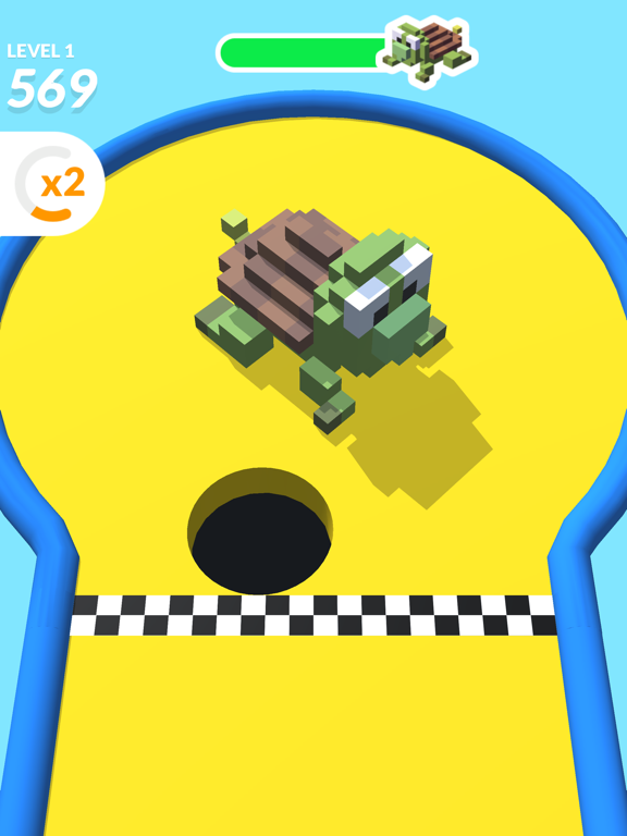 Holoo - Swallow every cube ! iPad screenshot