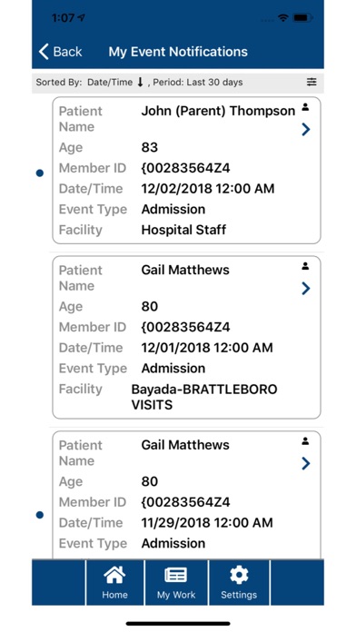 Care Navigator Screenshot